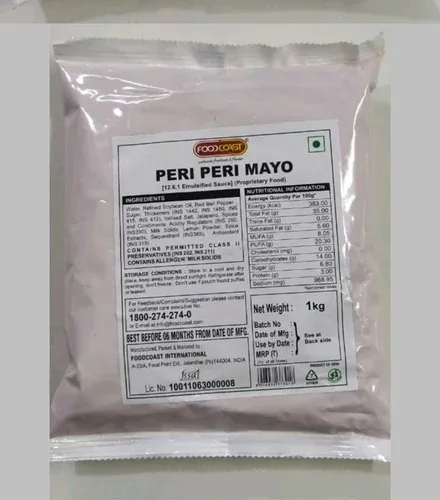 Food Coast Peri Peri Mayo 1kg