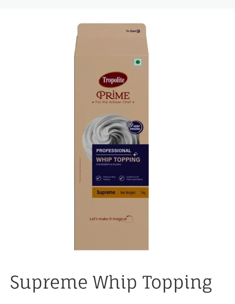 Tropilite - Supreme Whip Topping - 1kg